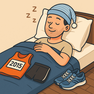 Mieux dormir la veille d'une course - prépa mentale course à pied