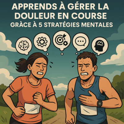 Douleur course à pied - stratégie mentale